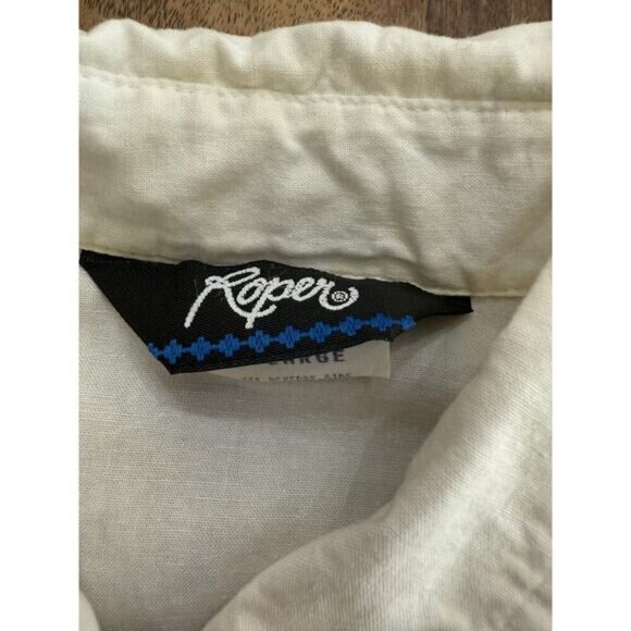 Roper Women's Multicolor Long Sleeves Button Down Shirt Top Size XL - Picture 4 of 5